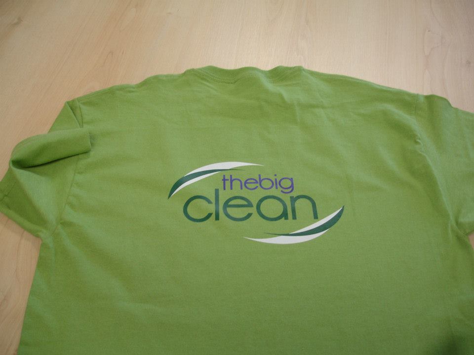 North West Evening Mail Big Clean T Shirt Back