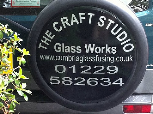 The Craft Studio spare wheel cover